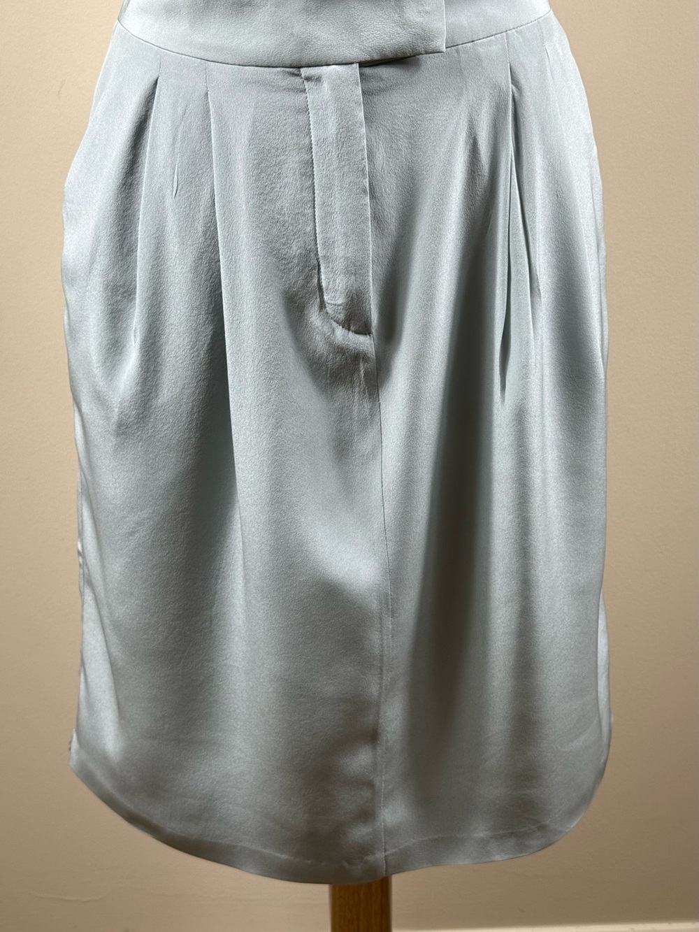 Fendi Silk Pleated Silk Skirt NWT Size 40